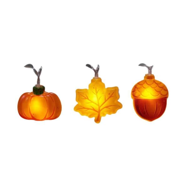 1,5 m LED-blad græskar nød lyskæde til hjemmet Halloween Tak B size1