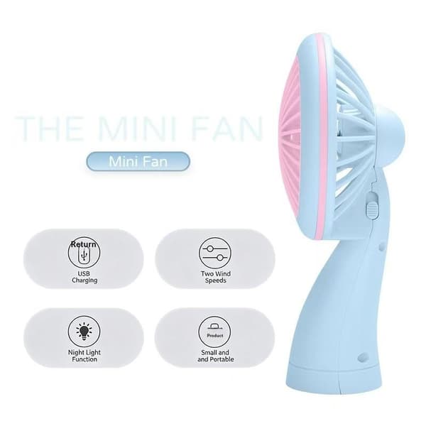 Mini Håndholdt Ventilator C