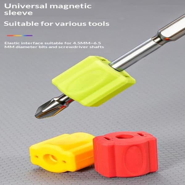 Magnetisk skruvring, halkfri, snabbverkande magnetiserare för bits A4