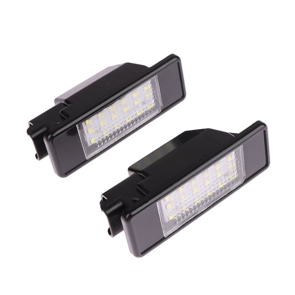 1/2 STK for og dedikert skiltnummer LED-lys 2PCS