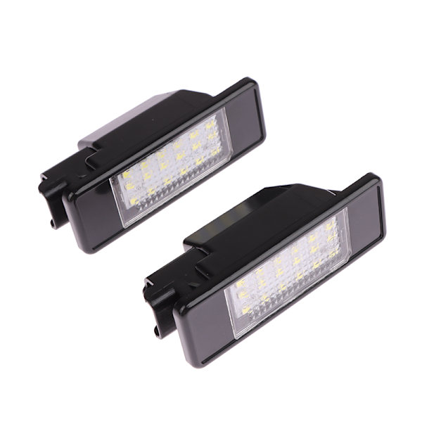 1/2 STK til og dedikeret nummerpladenummer LED-lys 2PCS