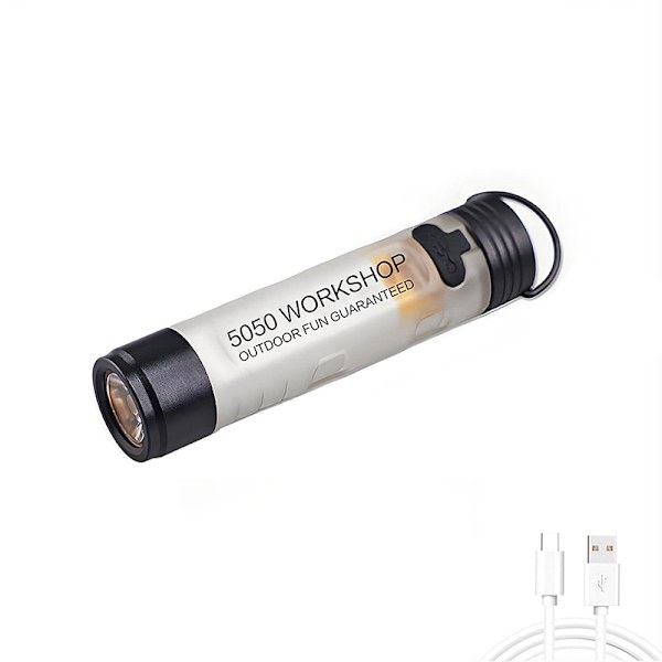 Taskulamppu Mini Ulko-LED-Avainklipsi Korkki 5050 Taskulamppu Pitkä A