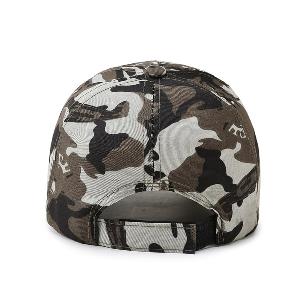 Säädettävä cap Tactical Airsoft kalastus Mesh -hattu khaki camouflage