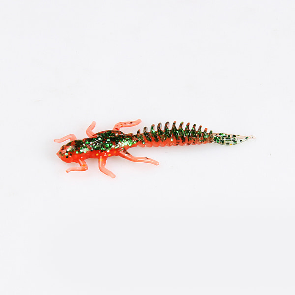 Supercontinent 5kpl Larva Soft Bait 5cm0.8g Kelluva makean veden K