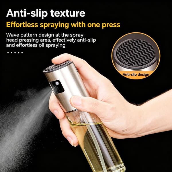 Spray Spray Olivenolie Pakning Glas Inox Sprøjte Eddike Oleo Se E