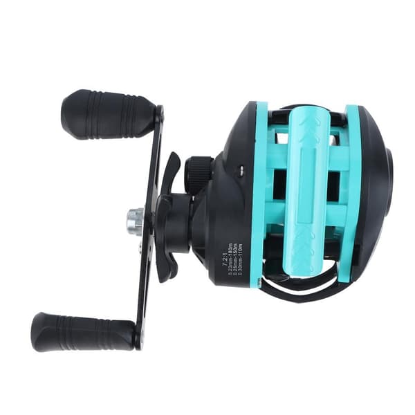 Dråpeformet Baitcasting-snelle 18+1BB Fiskesnelle Baitc Left Hand