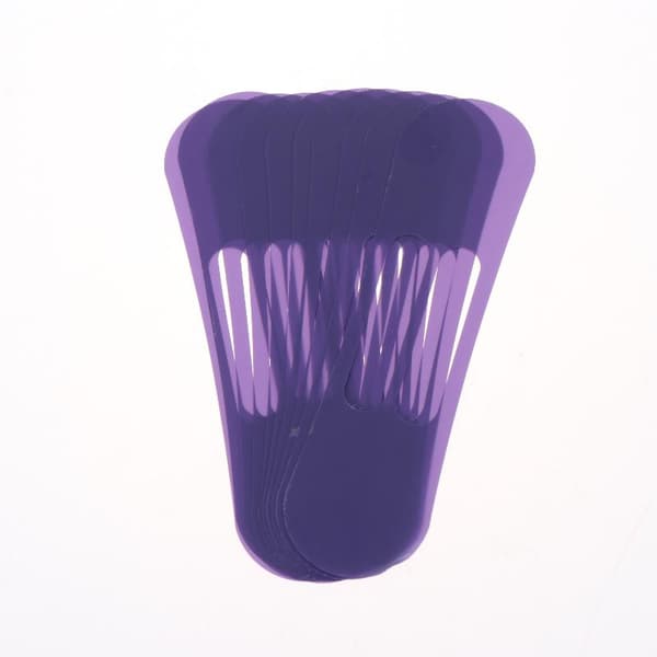 Usynlig Halsløftetape Halsløftetape Halsrynkeplaster Purple