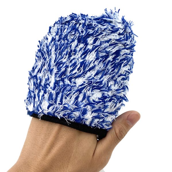 Car Wash Handsker Microfiber Dobbeltsidet Wheel Detailer Wash Glo A2