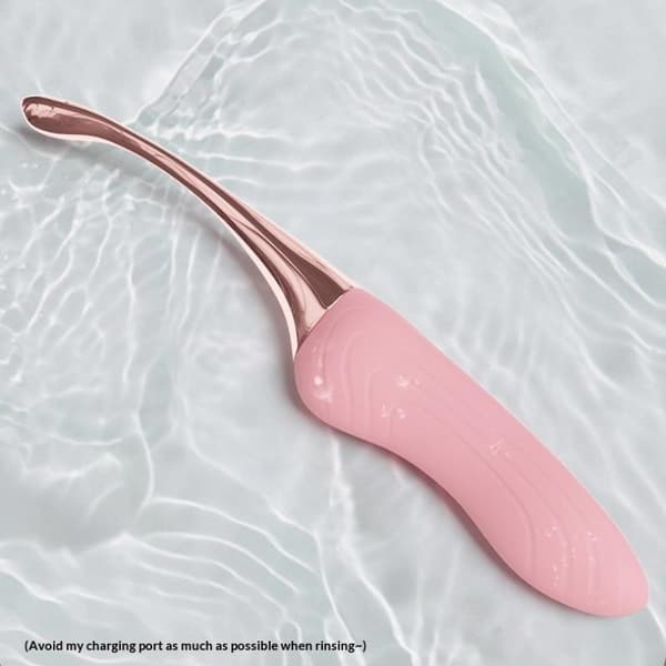 Högfrekvent G-punktsklitorisstimulator Kvinnlig Vibrerande Massage Red Set