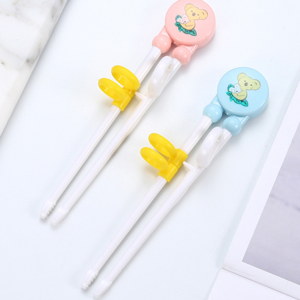 Sarjakuva Lapset syövät Harjoituskepit Baby Learning Tableware st Donut