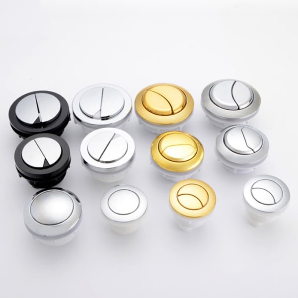 1 STK Dual Flush Toaletttankknapp 38mm/48mm/58mm Rund form C A3