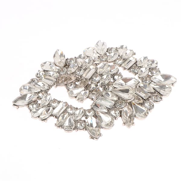 1 ST Rhinestone Shoe Clip Metall Sko Spänne Kvinnor Bröllopsfest