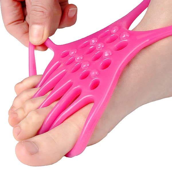 1Par Toe Stretchers Hand Exerciser Styrka Fot Exercise Trai Blue