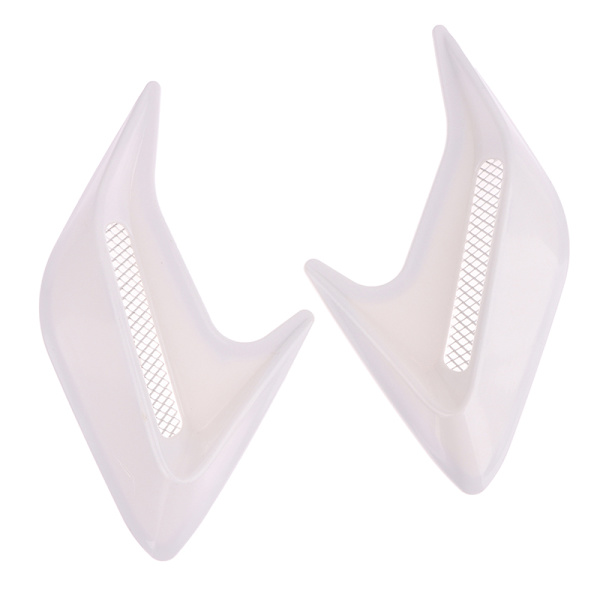 Carbon Fiber Car Shark Gills Emulering Vent Side Luftinntak hette E