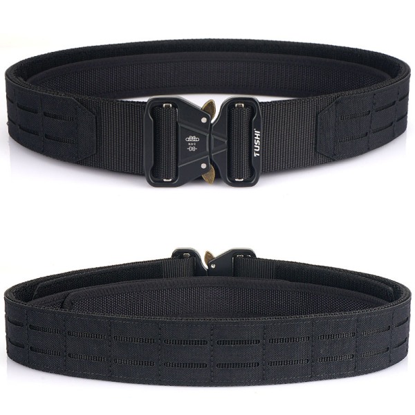 Tactical 2 Inch Combat Belt Quick Release Spänne MOLLE Jakt C S