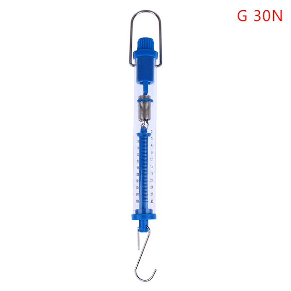 Praktisk Newtons Spring Scale Tubular Dynamometer Plastic Tran G