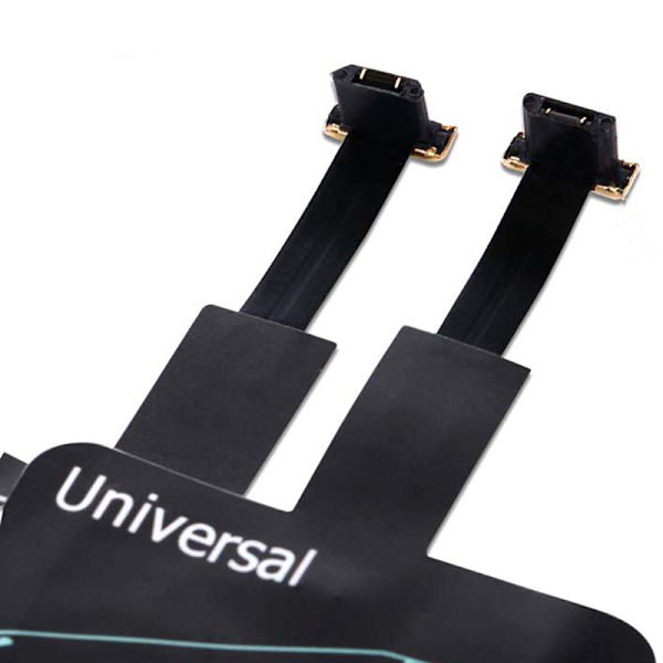 Understøtter Micro USB Type C Qi trådløs opladeradapter Induktion C