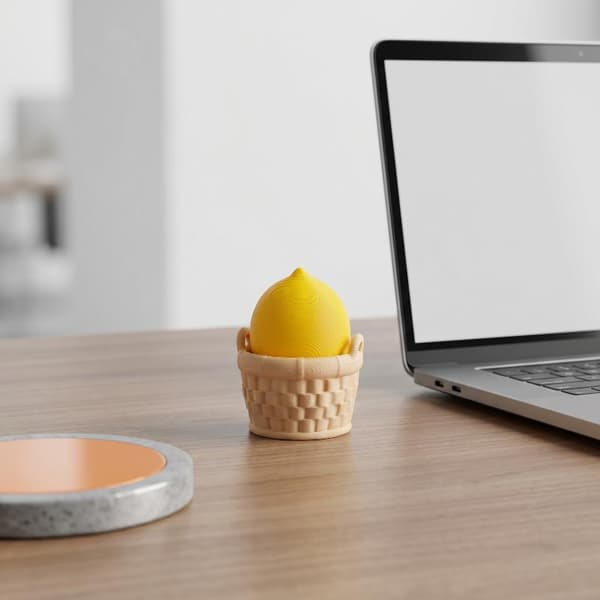 Kreativitet 3D-printade e Fruktformade Fidget Clicker Leksaker D