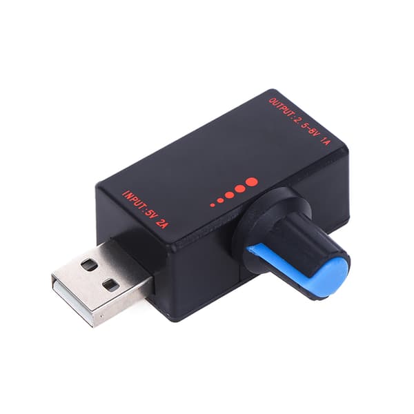 5W DC5V2A Fläktinduktionshastighetsregulator Bärbar dator Mobiltelefon Kylning