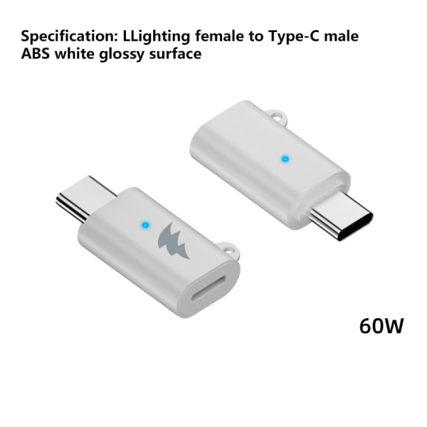 60W USB-C til Lightning Type-C PD Adapter Til Iphone 15 Oplader A3