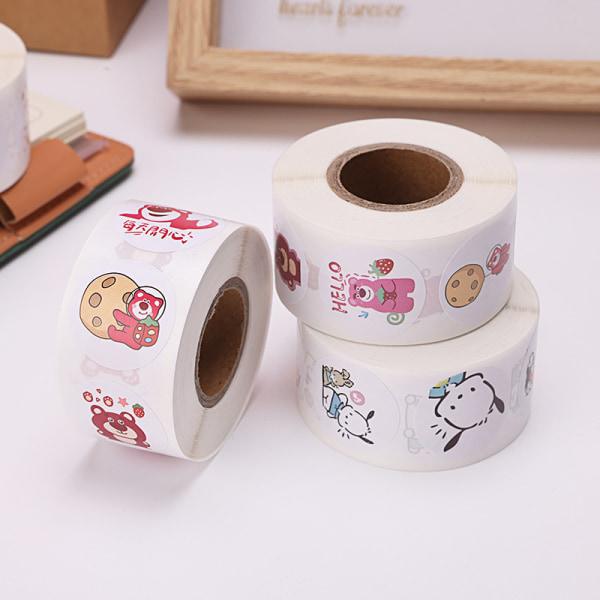 500 Stickers / Volume e Cartoon Stickers KT Cat Star Pacha Dog A3