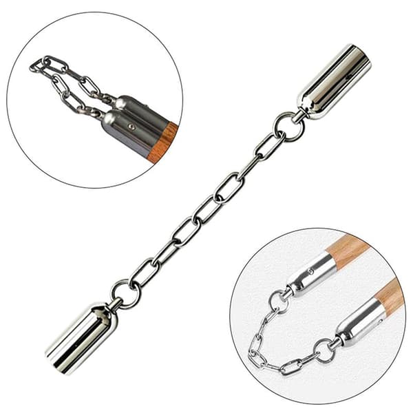 Nunchaku-forbindelseskæde i rustfrit stål til gør-det-selv kampsportsflail A