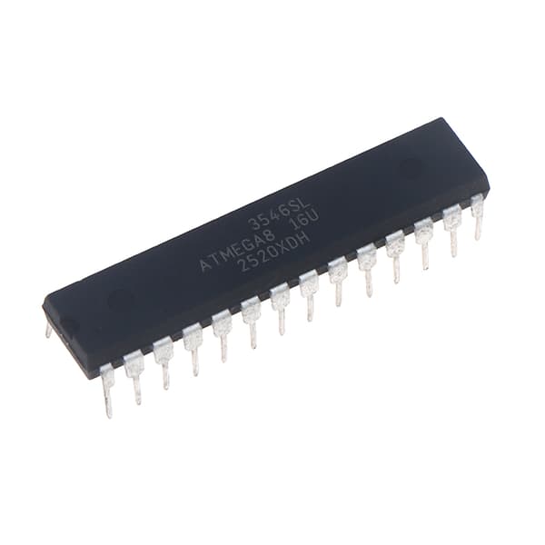 1/3 stk ATMEGA8-16PU 8-bit mikrokontroller IC 16MHz for utvikling 3pcs