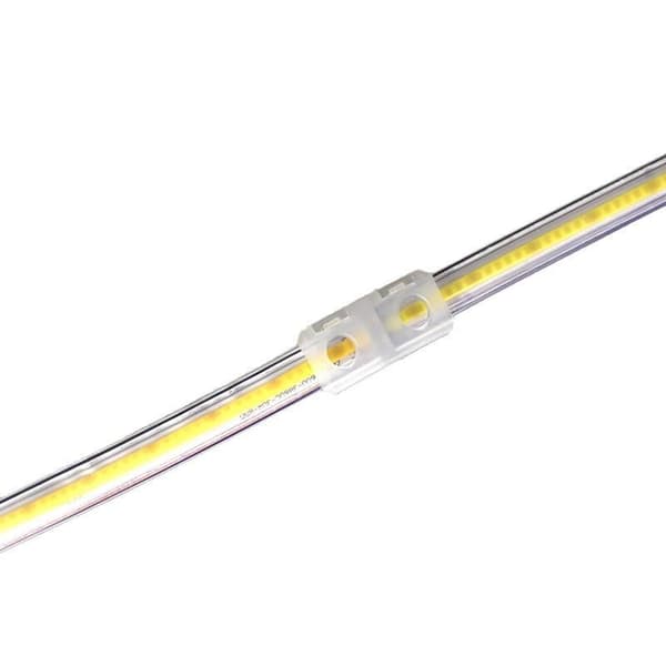 5 stk. COB LED Strip-stik Stabil forbindelse Klar skal til White 5pcs