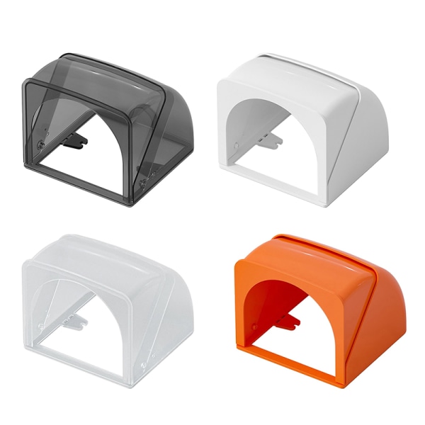 Badrumsuttag Vattentät Box Switch Plug Rainproof Pr Transparent