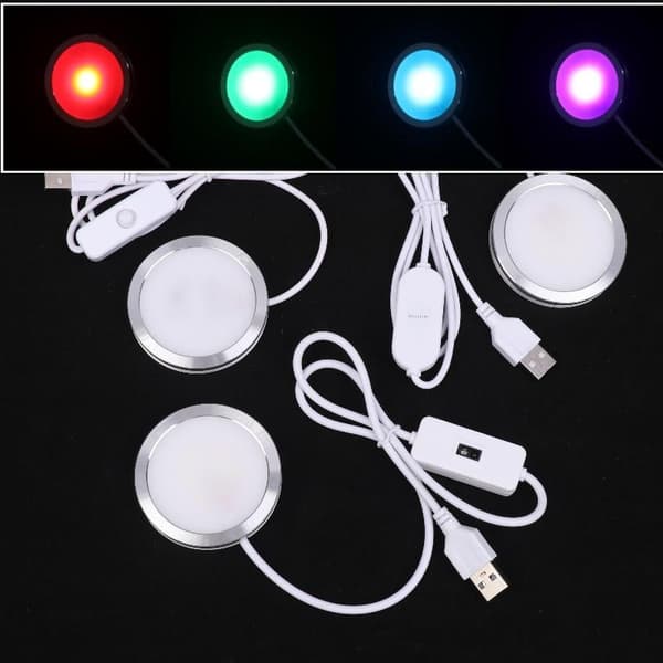 1 st för bambu LED-ljusdelar DIY-modell varmvit/flerfärgad White light B