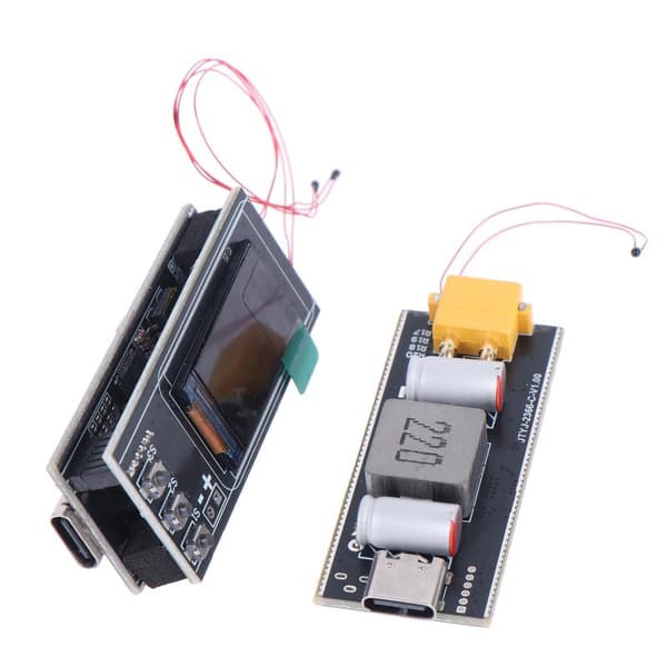 IP2366 140W PD Boost Modul 0.96\" TFT Farvedisplay Real Time P With display screen