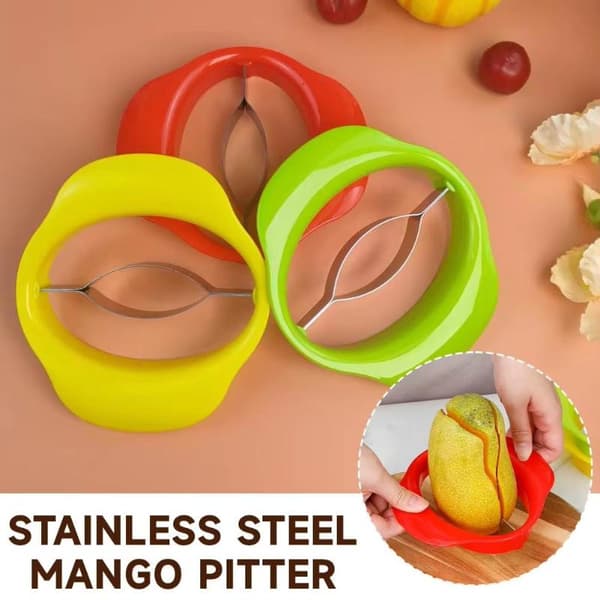 1 stycke Mango er Mango Slicer er Och ing Tool Mango Divider Fru Yellow