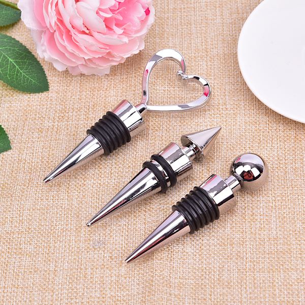 Flaskepropp Elegant vinlagring Twist Cap Plug Gjenbrukbar Vac round head