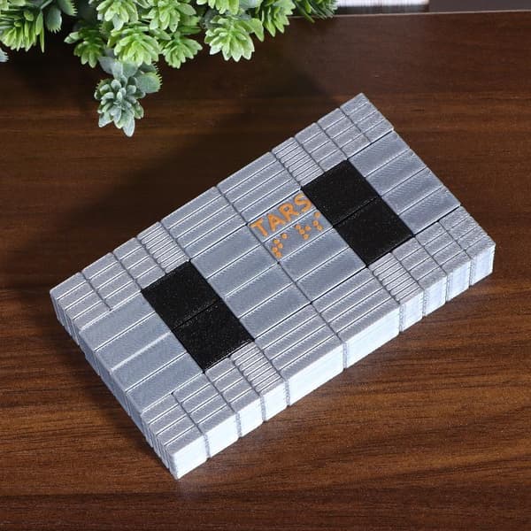 Interstellar Tars Robot Keräilyhahmo 3D-tulostettu malli 1Pcs
