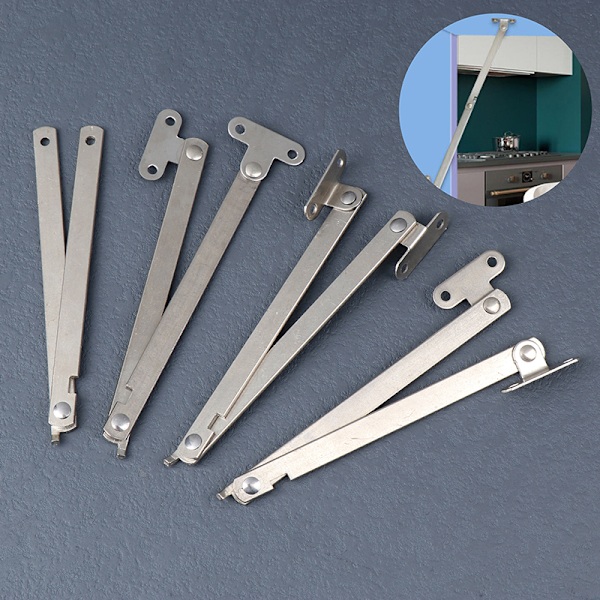 Rustfritt stål To-fold trekkstang Skapmøbeldører Stay A6 Metal