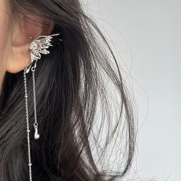 1 st/par Fashion Butterfly Tofs Öronklämmor Ear Bone Clip Jewel A11