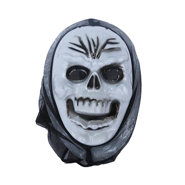 Cosplay Kostymer Skräck Ghost Cosplay Mask för The Face Headwea A