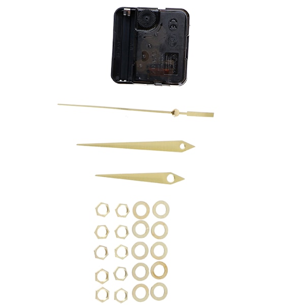 1 Set Tyst Kvartsurverk Mekanism DIY Kit Batteri Po A