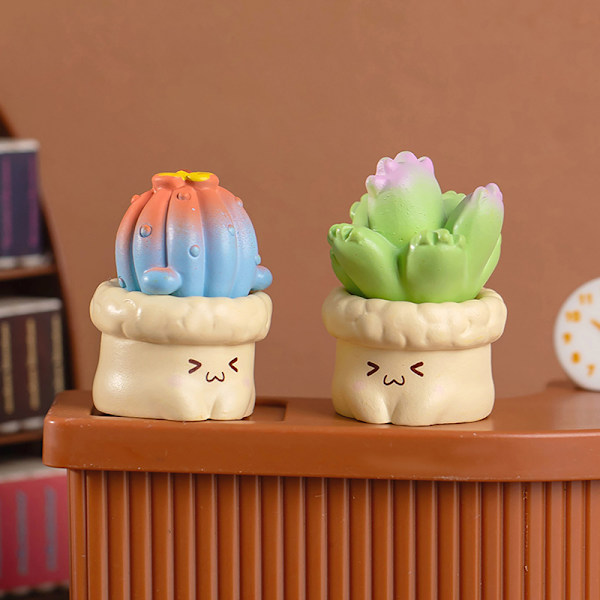 Creative e Simulation Cactus Decoration Fleshy Desktop Ornament A5