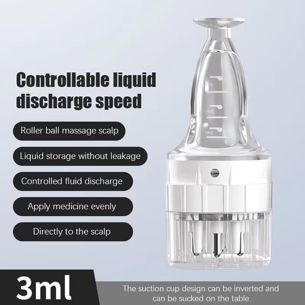 3 ml hårbottenapplikatorkam massager aktuell behandling Ultra Accu A4
