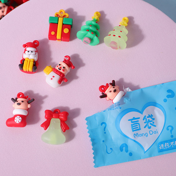 10 stk Miniatyr Juler Blind Bag Leke Mini Simulering Små G A2