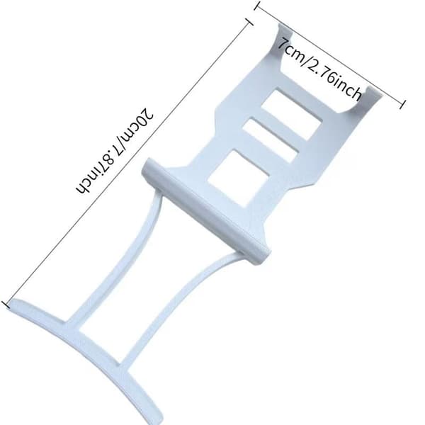 Slitesterk 3D-printet bærbar enhetsstativ med stabil base og H A