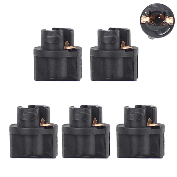 5 STK signallampe T5 Led vridsokkel Instrumentpanel Cluster S