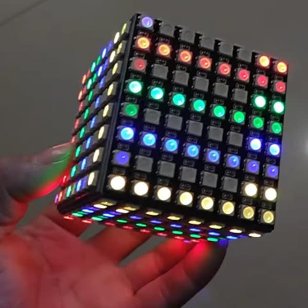 WS2812 LED 5050 RGB 8x8 4 16 25 64 Bit LED Matrix Modul DIY De A