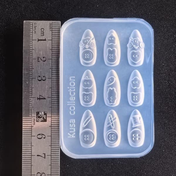 3D-tyylinen silikoninen kynsimuotti retro Egypti kynsimallit kynsi A A4