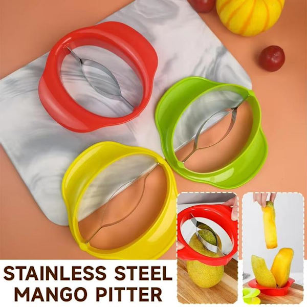 1 stycke Mango er Mango Slicer er Och ing Tool Mango Divider Fru Red