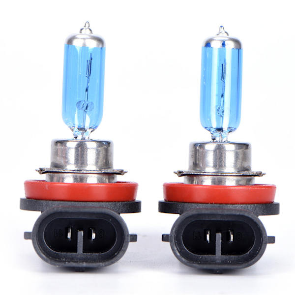 2 Stk H11 12V 55W Super Bright Ultra White Fog Halogen Pære