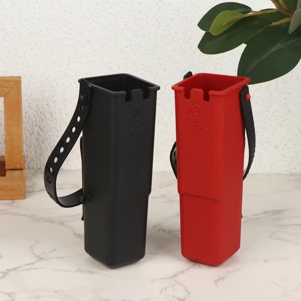 Fisketangholder Slukboks Tilbehørsboks Avtakbar Black 1pcs