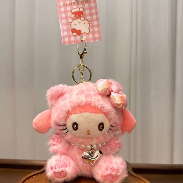 e Sanrio Cross Dressing -sarjan nukkeriipus avaimenperä reppu D A6