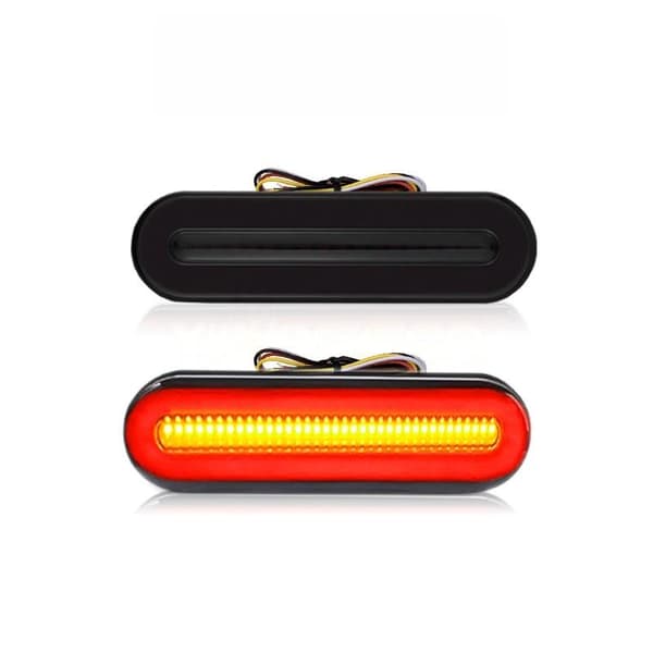 2 stk LED bakbremselys LED 12V 24V Bilbaklys Lastebilblinklys A2